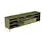 Manhattan Comfort DUMBO 85in TV Stand in Olive Green TV002-OG - alternate 6